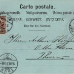 Gruss aus Brunnen - Litho