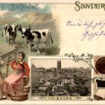 Fribourg - Cacao Suchard - Litho