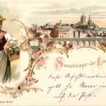 Gruss aus Lausanne - Litho