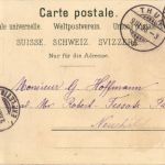 Gruss vom Thunersee - Litho