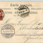 Gruss aus Basel - Notbrücke mit Tram