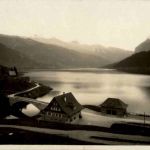 Wäggitalersee mit Gasthaus