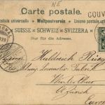 Souvenir de Couvet - Litho