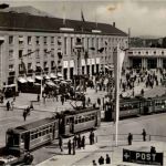 Basel - Mustermesse mit Tram