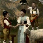 Appenzeller Tracht Ziege