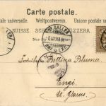 Gruss aus Gossau - Litho
