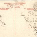 Ceylon - Road scene Colpetty