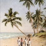 Colombo - Sea shore at Mount Lavinia