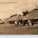 Lisala - Un coin du cam d Instruction en 1901