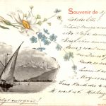 Lac Leman - Prägekarte