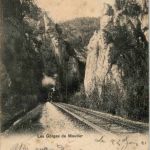 Moutier mit Zug