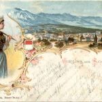 Gruss aus Solothurn - Litho