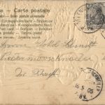 Luzern und Zürichertracht - Rock aus Seide - Prägekarte