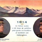 1914 - La Suisse - Militär