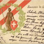 Souvenir de la Suisse - Prägekate