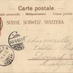 Gruss aus Schaffhausen - Litho