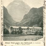Hotel Tödi gegen den Selbsanft bei Linthal