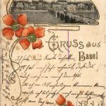 Gruss aus Basel - Prägekarte