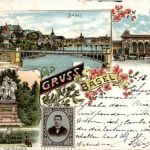 Gruss aus Basel - Litho