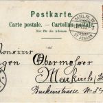 Gruss aus Basel - Litho