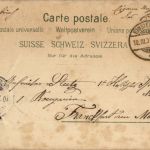 Gruss aus Einsiedeln - Litho