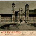 Gruss aus Einsiedeln - Litho