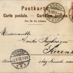 Gruss aus Zürich - Litho