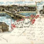 Gruss aus Basel - Litho