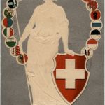 Helvetia - Prägekarte