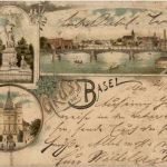 Gruss aus Basel - Litho