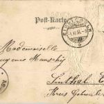 Gruss aus Maria Einsiedeln - Prägekarte