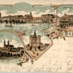 Gruss aus Basel - Litho