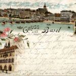 Gruss aus Basel - Litho