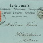 Gruss aus Zürich - Litho