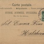 Gruss aus Basel - Litho