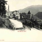 Davos Dorf mit Kutsche