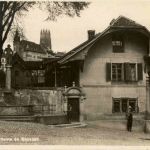 Fribourg - Fontaine du Sauvage