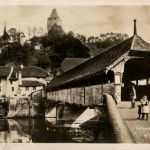 Fribourg - Le pont de Berne