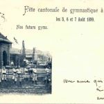 Fribourg - Fete cantonale de gymnastique 1899