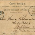 Gruss aus Alt St. Johann - Litho