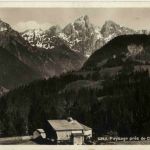 Paysage pres de chateau d Oex