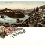 Rheinfall - Litho