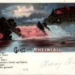 Rheinfall - Litho