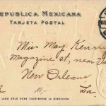 Mexico - Briefmarken - stamps - Prägekarte