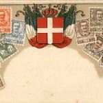 Italy - Briefmarken - stamps - Prägekarte