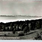 Massif du Mt. Blanc depuis la Vue des Alpes