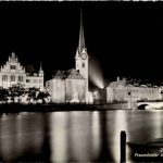 Zürich - Fraumünster bei Nacht