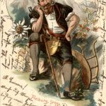 Fribourg Senne - Prägelitho