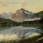 Blick von Weesen mit Zug