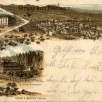 Gruss aus Herisau - Litho